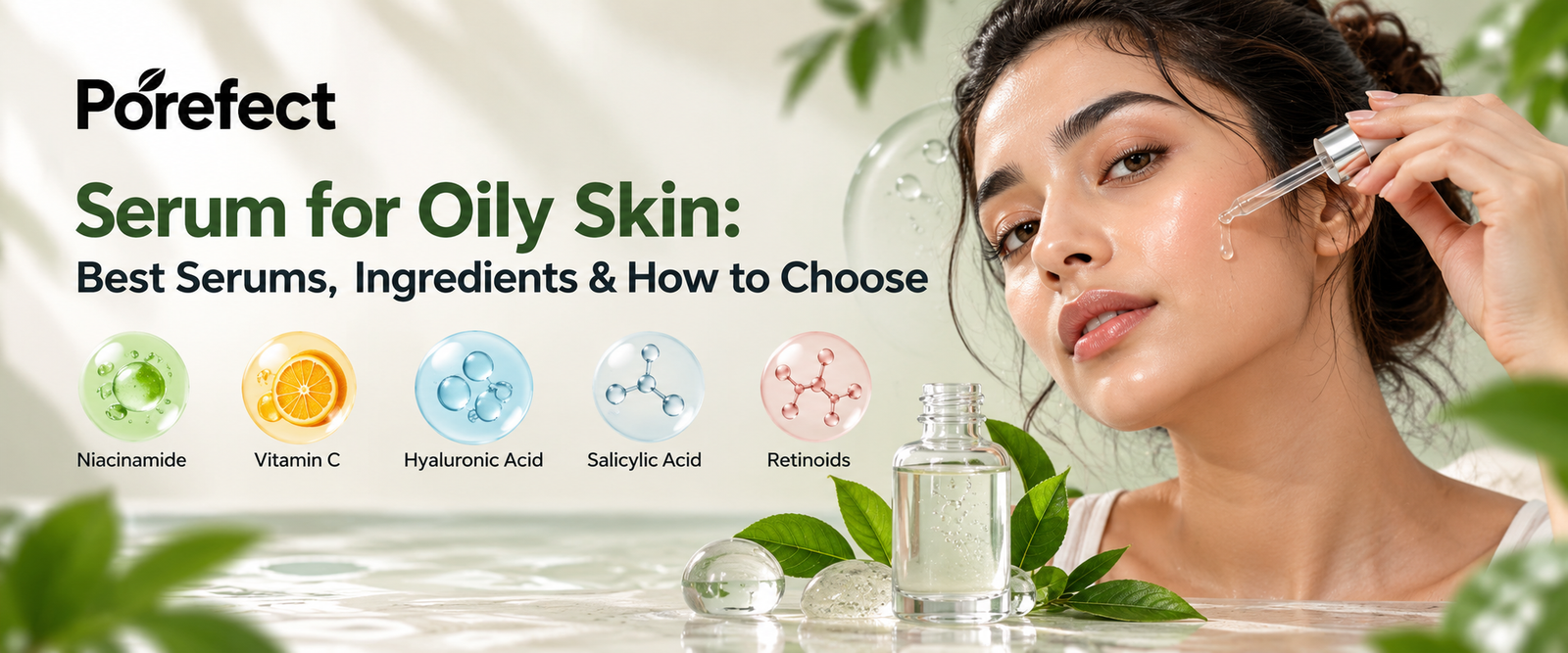 serum for oily skin and skincare routine